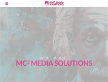 Tablet Screenshot of mc2mediasolutions.com